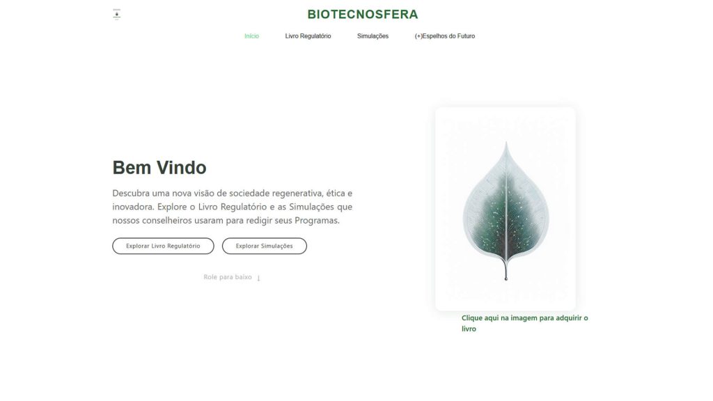 Biotecnosfera: novela futurista que combina especulação científica, filosofia e IA 36 Biotecnosfera