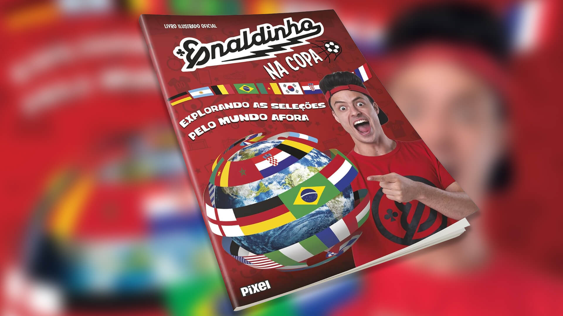 Enaldinho entra em campo com coleção da Copa do Mundo pela Editora Pixel 34 enaldinho copa 2026 portal nerd img01
