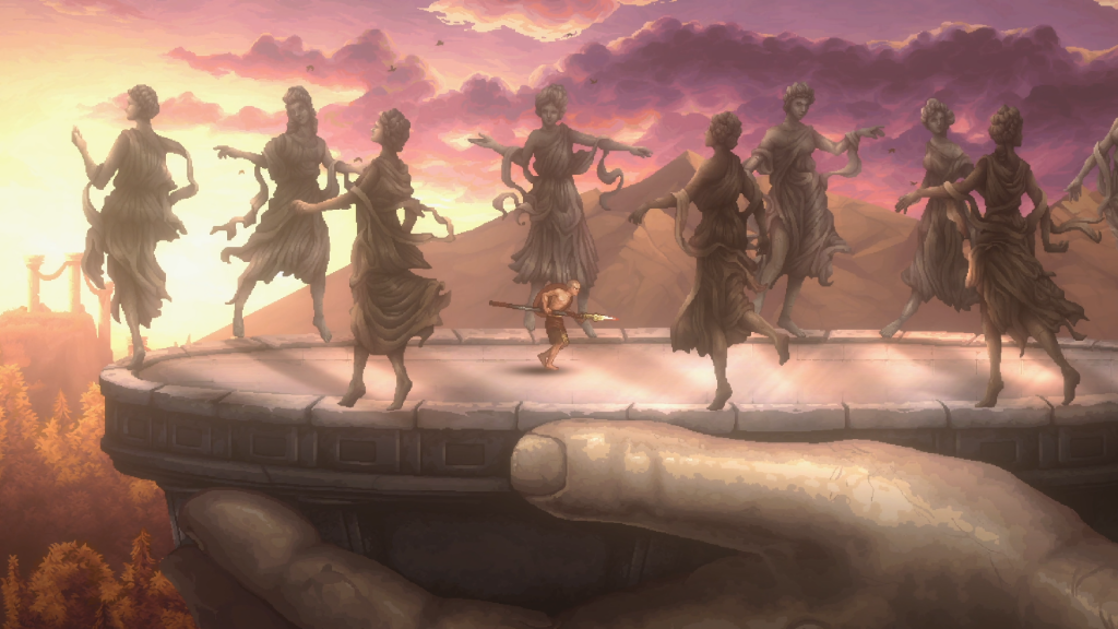 God of War: Sons of Sparta - Review 37 GOWSOS GameHub Screenshot 02 Shrine