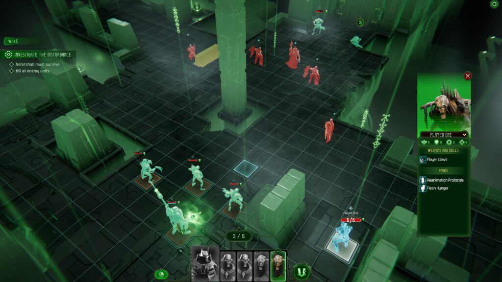 Warhammer 40000: Mechanicus II - Review 37 prologue necron deployment 1