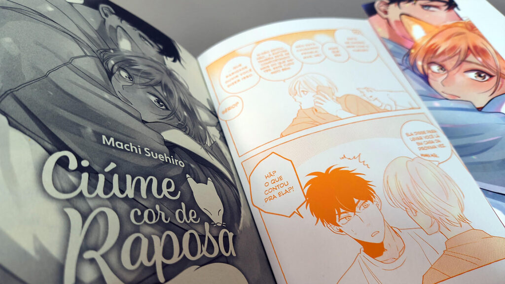 Ciúme Cor de Raposa: Mangá BL com romance e folclore chega ao Brasil pela JBC 35 Ciúme Cor de Raposa
