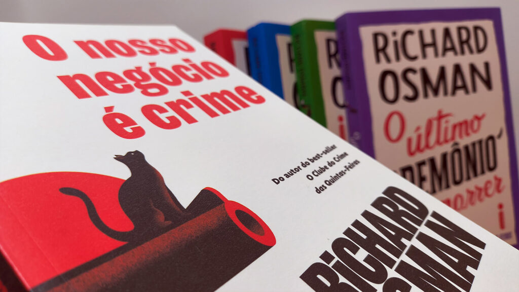 "O Nosso Negócio é Crime", o novo livro de Richard Osman, aposta em dupla improvável e aventura global 35 O Nosso Negócio é Crime