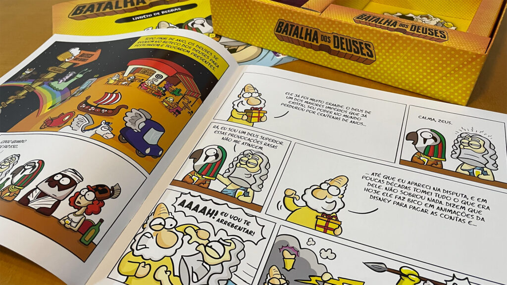 Batalha dos Deuses, da asmodee, coloca divindades em uma disputa irreverente por fiéis 42 Batalha dos Deuses