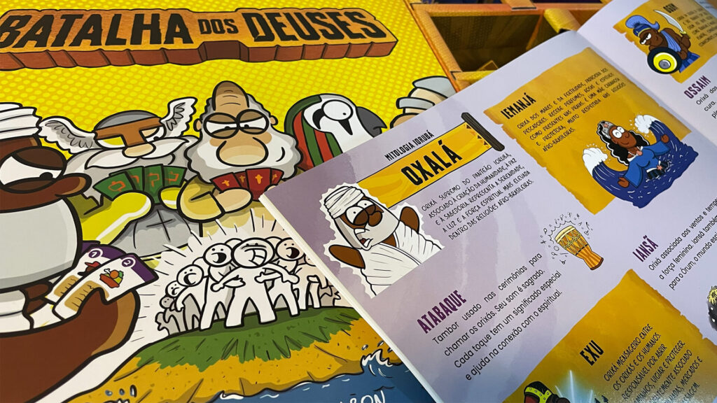 Batalha dos Deuses, da asmodee, coloca divindades em uma disputa irreverente por fiéis 44 Batalha dos Deuses