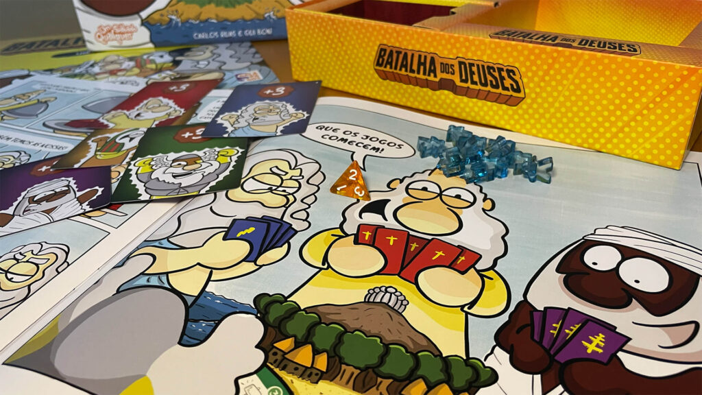 Batalha dos Deuses, da asmodee, coloca divindades em uma disputa irreverente por fiéis 43 Batalha dos Deuses