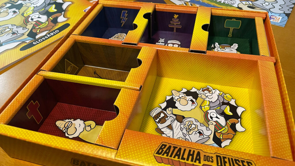 Batalha dos Deuses, da asmodee, coloca divindades em uma disputa irreverente por fiéis 46 Batalha dos Deuses