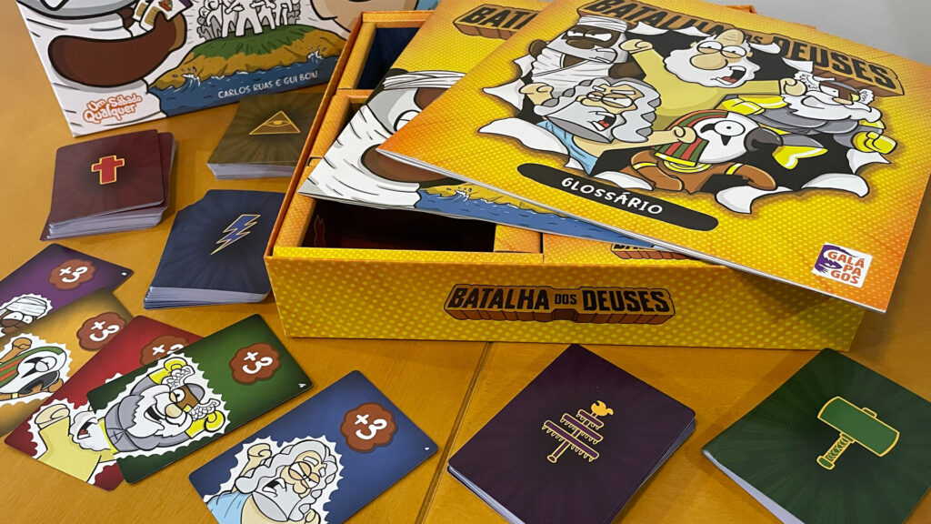 Batalha dos Deuses, da asmodee, coloca divindades em uma disputa irreverente por fiéis 47 Batalha dos Deuses