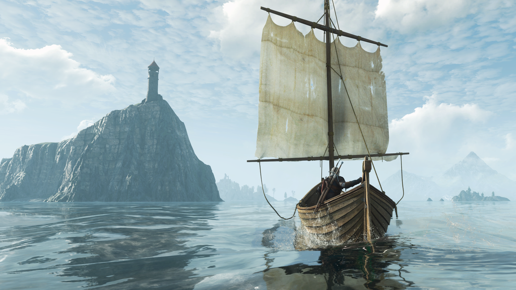 The Witcher 3: Wild Hunt - Remastered - Review 41 TW3RE Gamescom Boat PS5 16x9 CLEAN