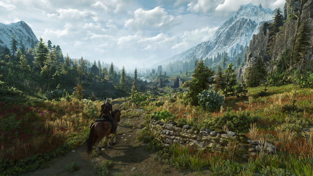 The Witcher 3: Wild Hunt - Remastered - Review 36 TW3RE Gamescom Nature Vista PS5 16x9 CLEAN