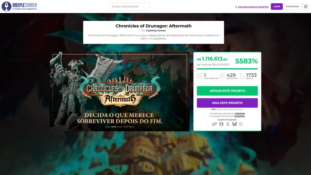 chronicles drunagor aftermath calamity games board game portaldonerd img00