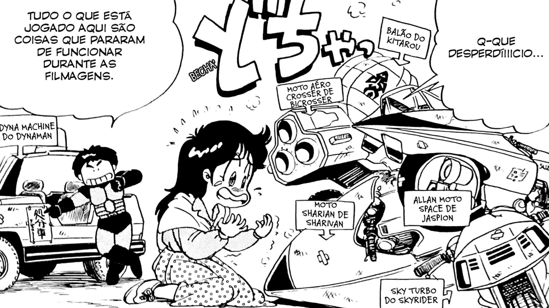 Lançamento do mangá de Shocker Ohno pela primeira vez no Brasil 36 manga bombastico diario herois shocker ohno img07