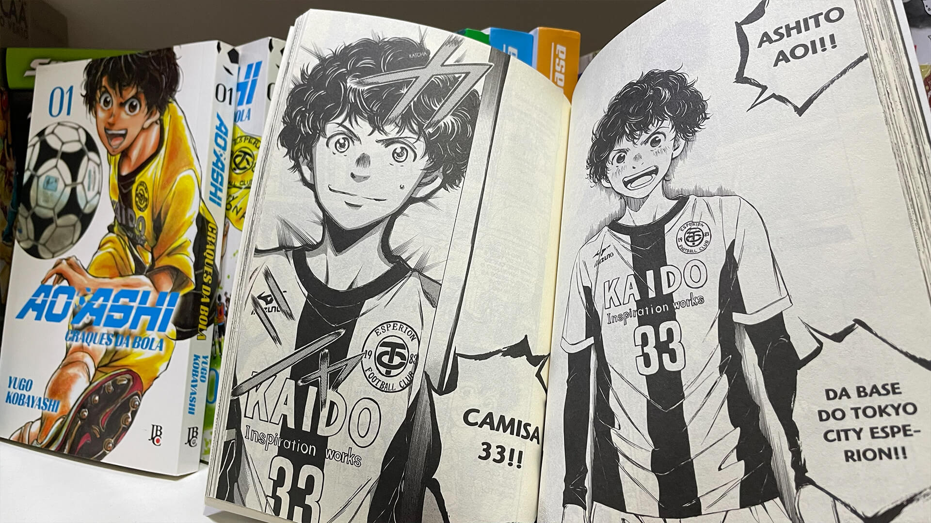 Mangás de futebol: das jogadas impossíveis ao futebol mais realista em histórias para todos os gostos 43 manga futebol ao ashi jbc img02