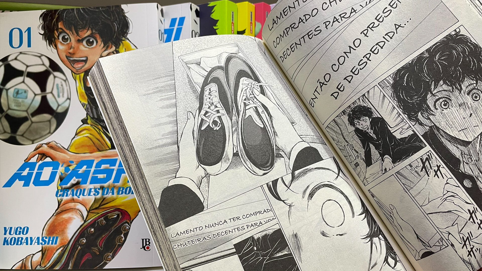 Mangás de futebol: das jogadas impossíveis ao futebol mais realista em histórias para todos os gostos 44 manga futebol ao ashi jbc img03