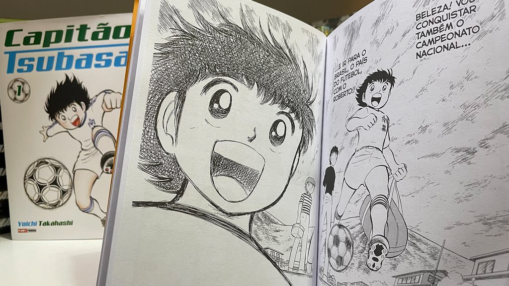 Mangás de futebol: das jogadas impossíveis ao futebol mais realista em histórias para todos os gostos 37 manga futebol capitao tsubasa panini img03