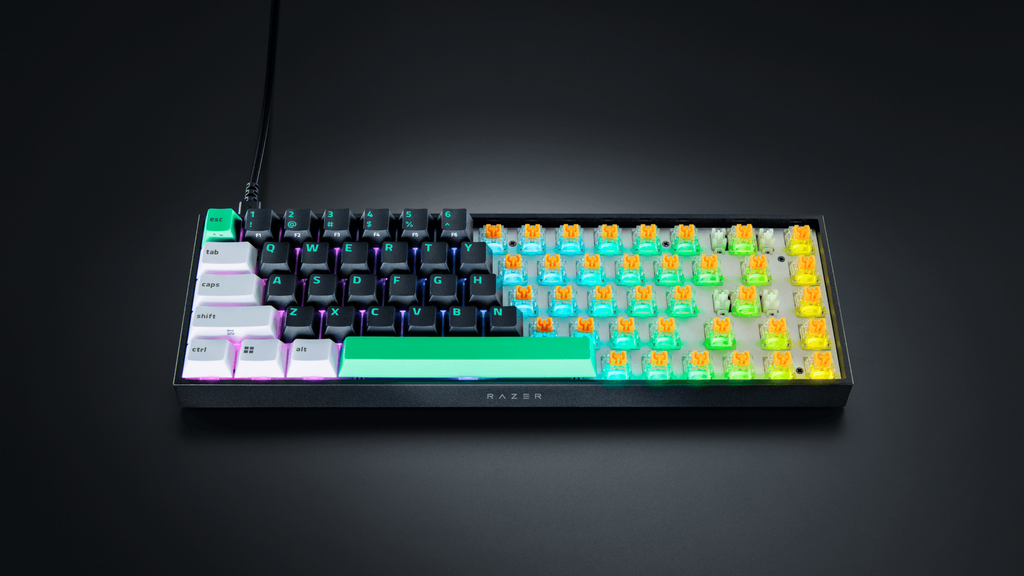 Razer apresenta o Reclusa X Mini 65%, seu novo teclado gamer compacto e personalizável 37 razer reclusa x mini 65 teclado gamer img03